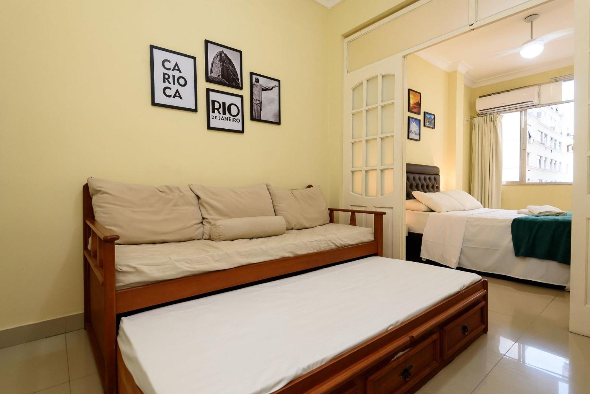 Studio confortavel para 4 pessoas em Copacabana! Rio de Janeiro Exterior foto